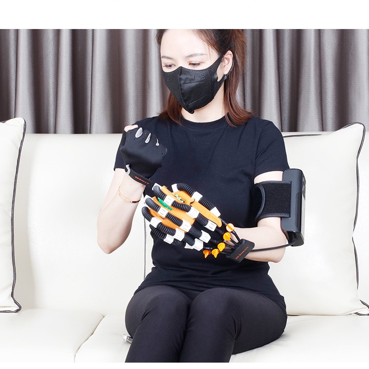 リハビリテーションロボット手袋は、脳卒中片麻痺回復手機能上肢運動機能を助ける画像療法を行います。
